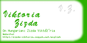 viktoria zizda business card